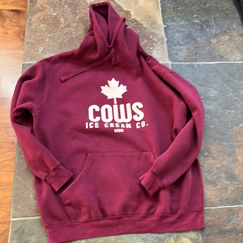 COWS ICE CREAM COMPANY XL HOODIE
